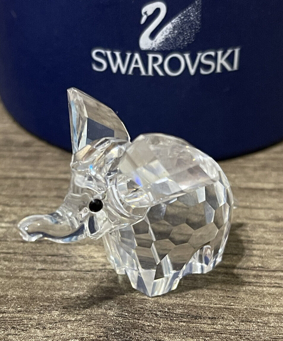 Swarovski Crystal Baby Elephant  Small #151489 Mint/box