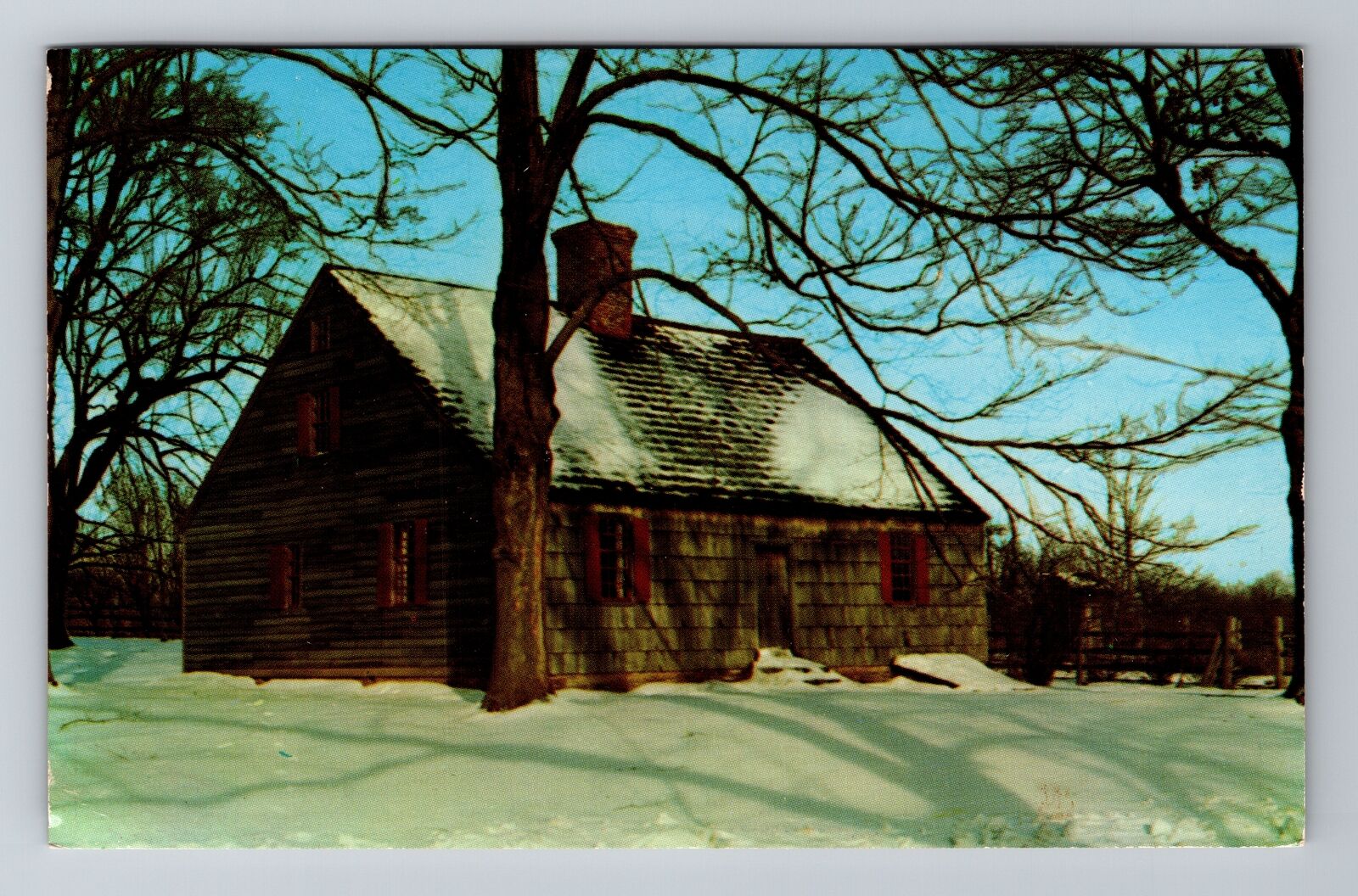 Morristown NJ-New Jersey, Wick House, National Historical Park Vintage Postcard