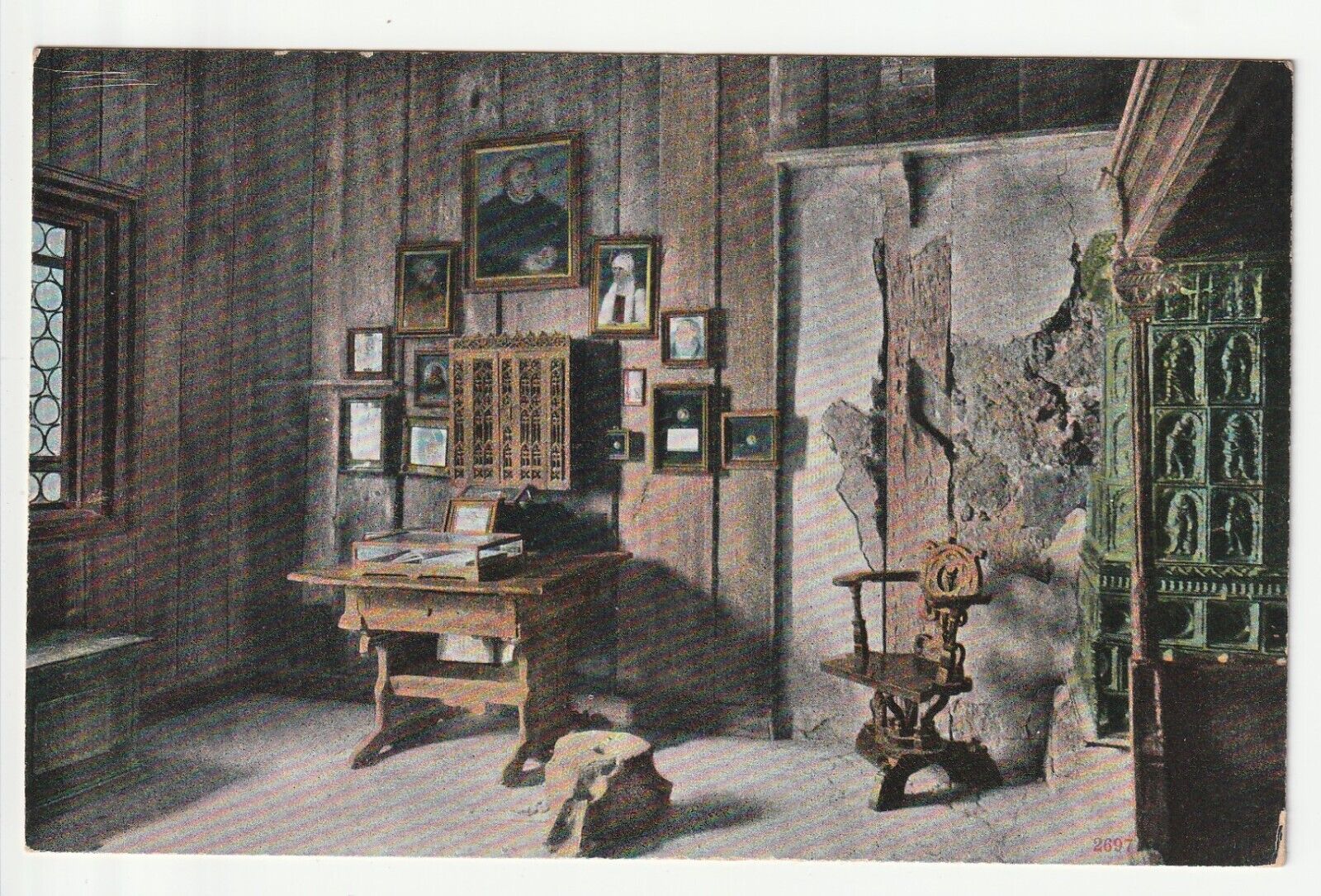 GERMANY - GERMANY - Old Postcard - Miscellaneous the Luther Room in the Wartburg