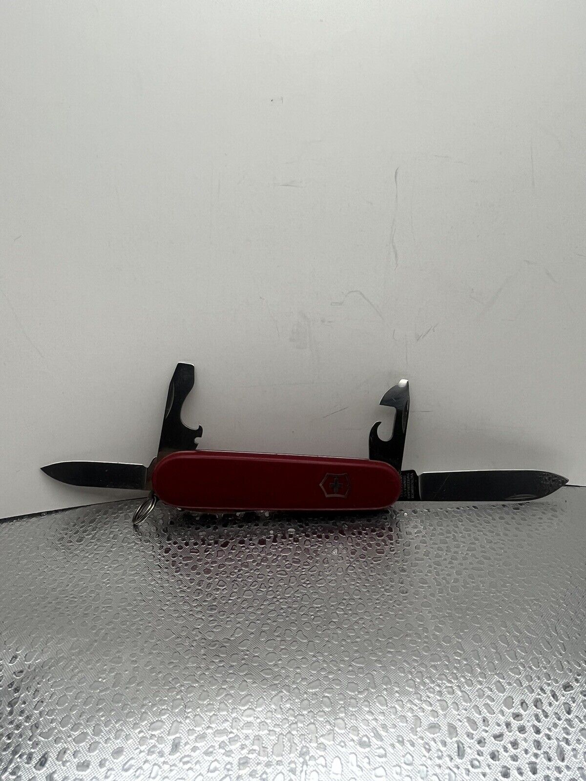 VICTORINOX RED OFFICER SWISS ARMY KNIFE 6-TOOL SUISSE ROSTFREI