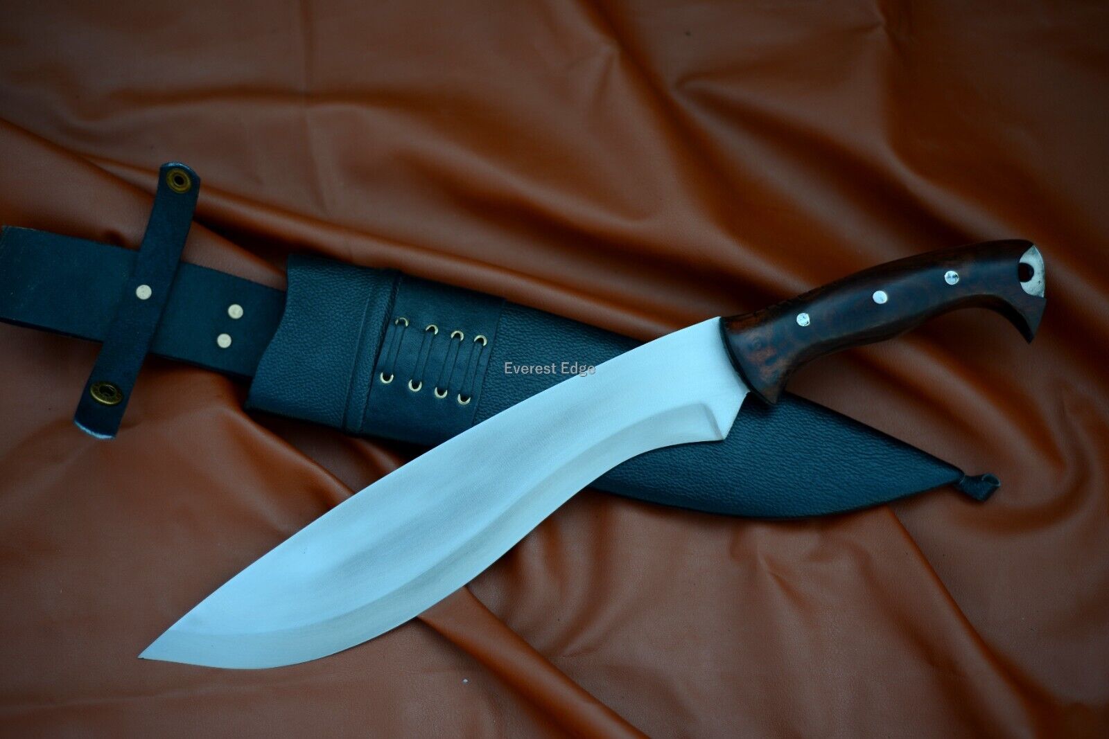 12 inches Bowie knife-Hunting-camping-tactical-combat bowie knives-handforged