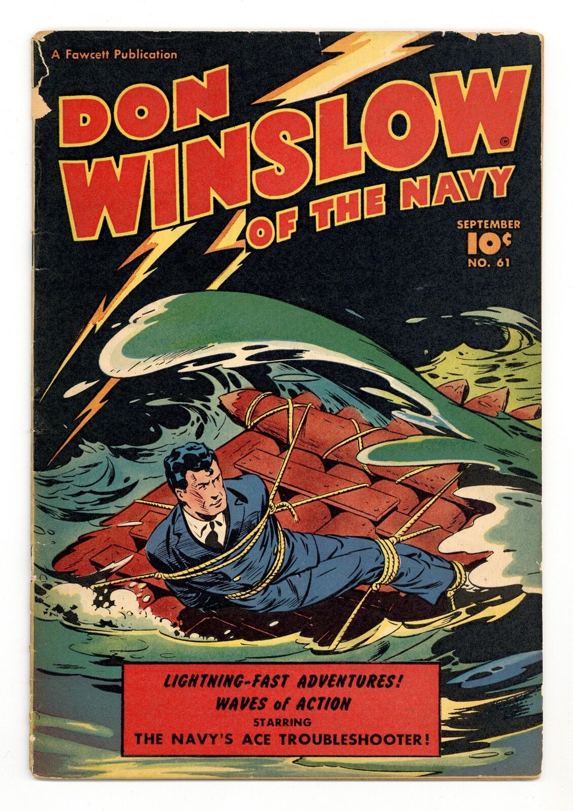 Don Winslow of the Navy #61 GD/VG 3.0 1948