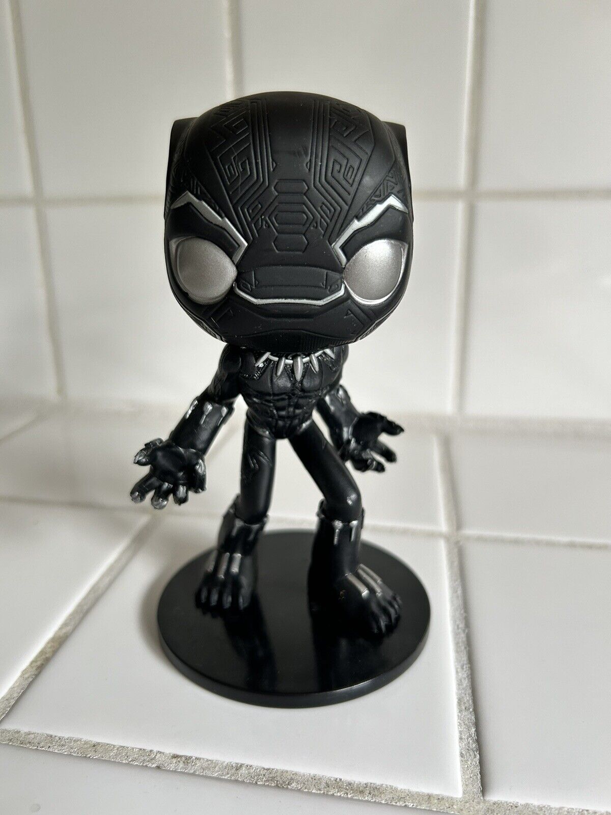 Funko Wobblers Marvel Black Panther bobble-head, MCC Collector Corps exclusive