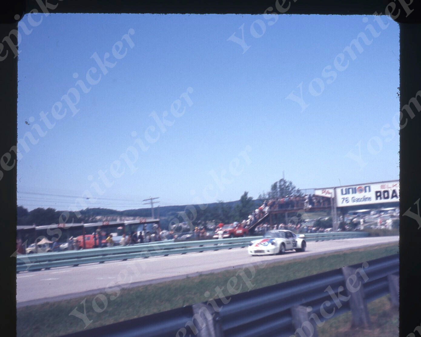 sl75 Original slide 1974 Road America Can-AM Race car Porsche 529a