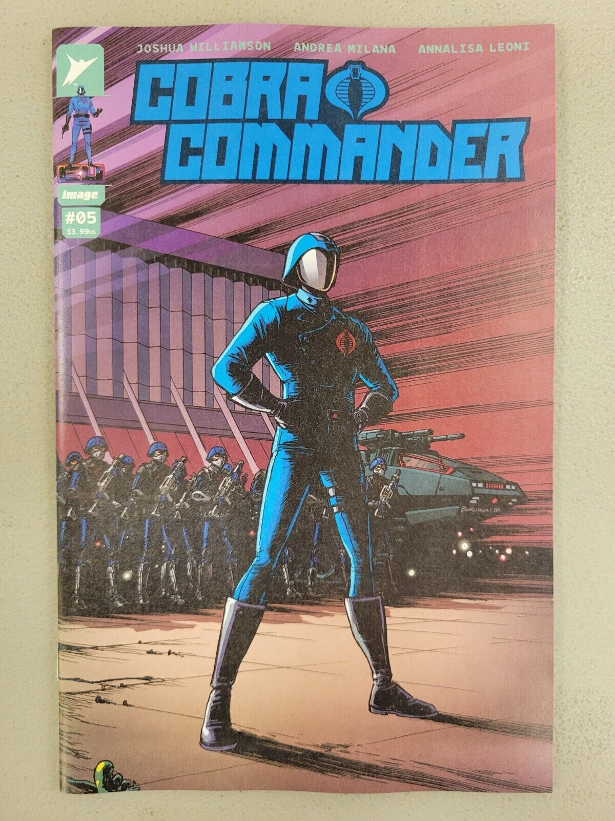 COBRA COMMANDER #5 1:10 VARIANT - IMAGE COMICS