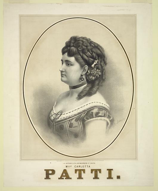 Photo:Mlle. Carlotta Patti,1840-1889,operatic soprano,opera singer