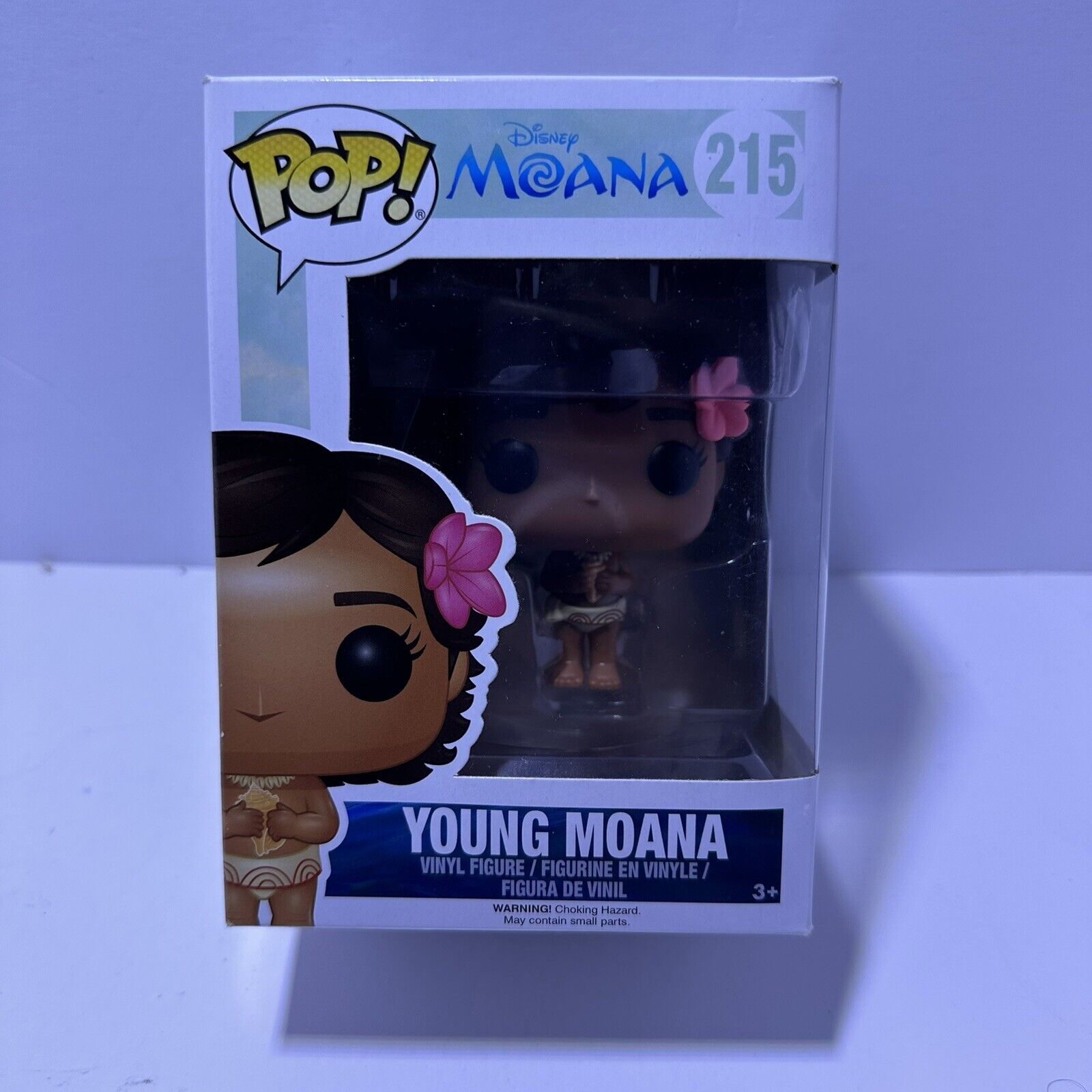 Funko POP Disney - Moana Vinyl Figure YOUNG MOANA #215 Minor Box Wear