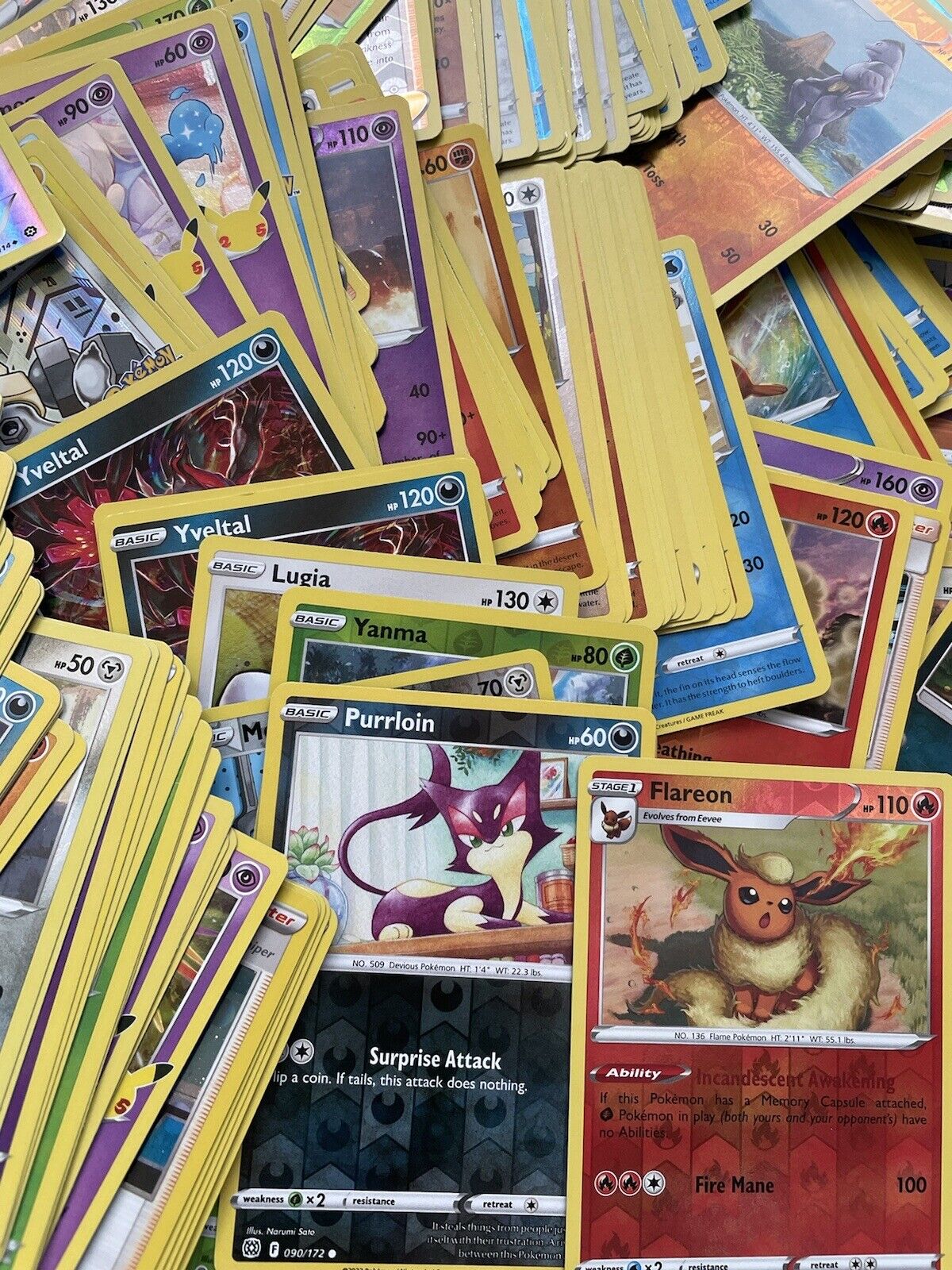 30x Pokemon Cards HOLO Bundle VMAX TCG Reverse/Holo 100% Genuine Card Collection