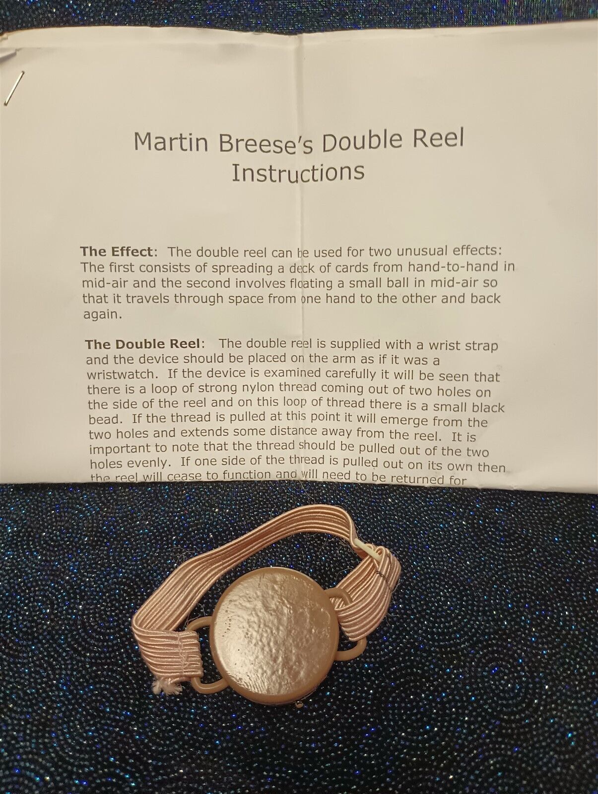 Double Reel by Martin Breese Reel Magic Gimmick