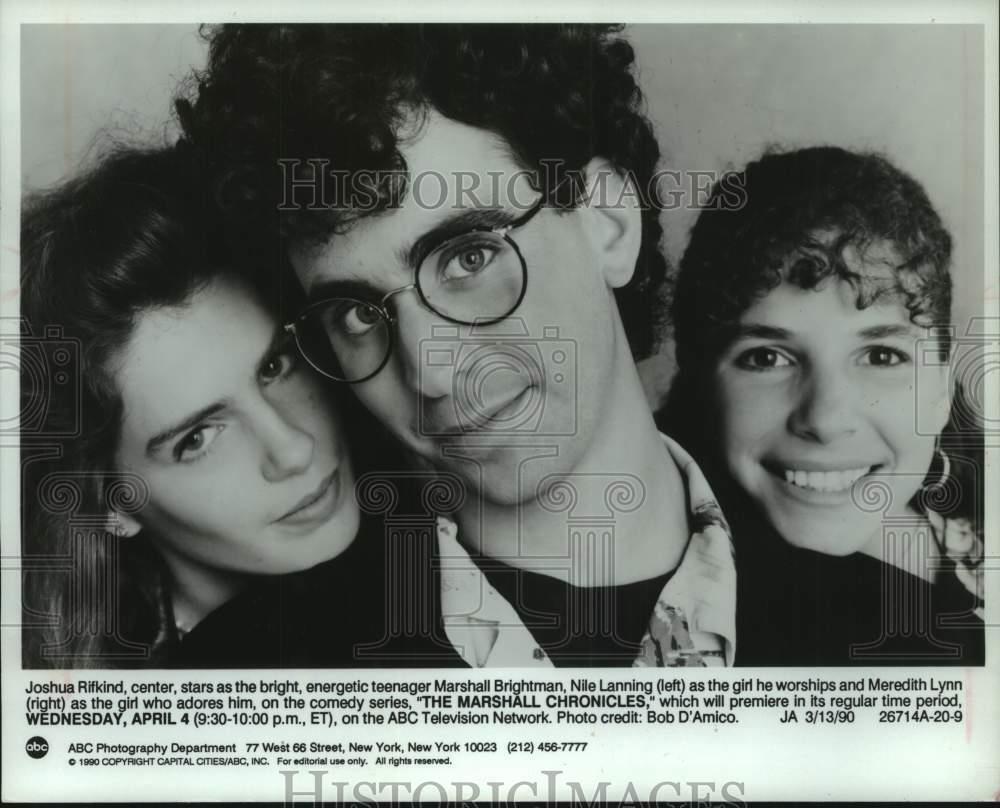 1990 Press Photo Cast of the ABC comedy series, \