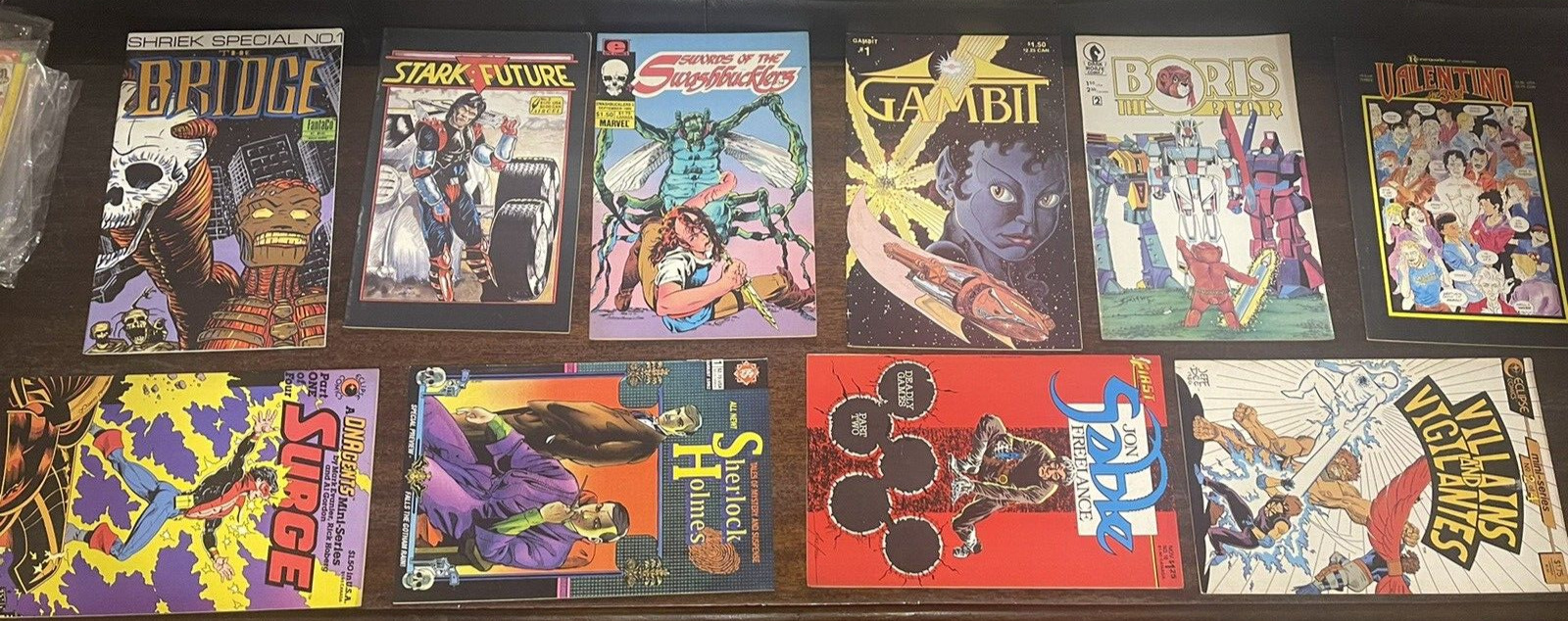 10 Assorted Indie Comic Book Lot