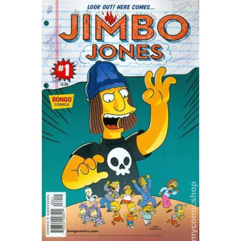 Jimbo Jones #1 in Near Mint + condition.  comics [l%