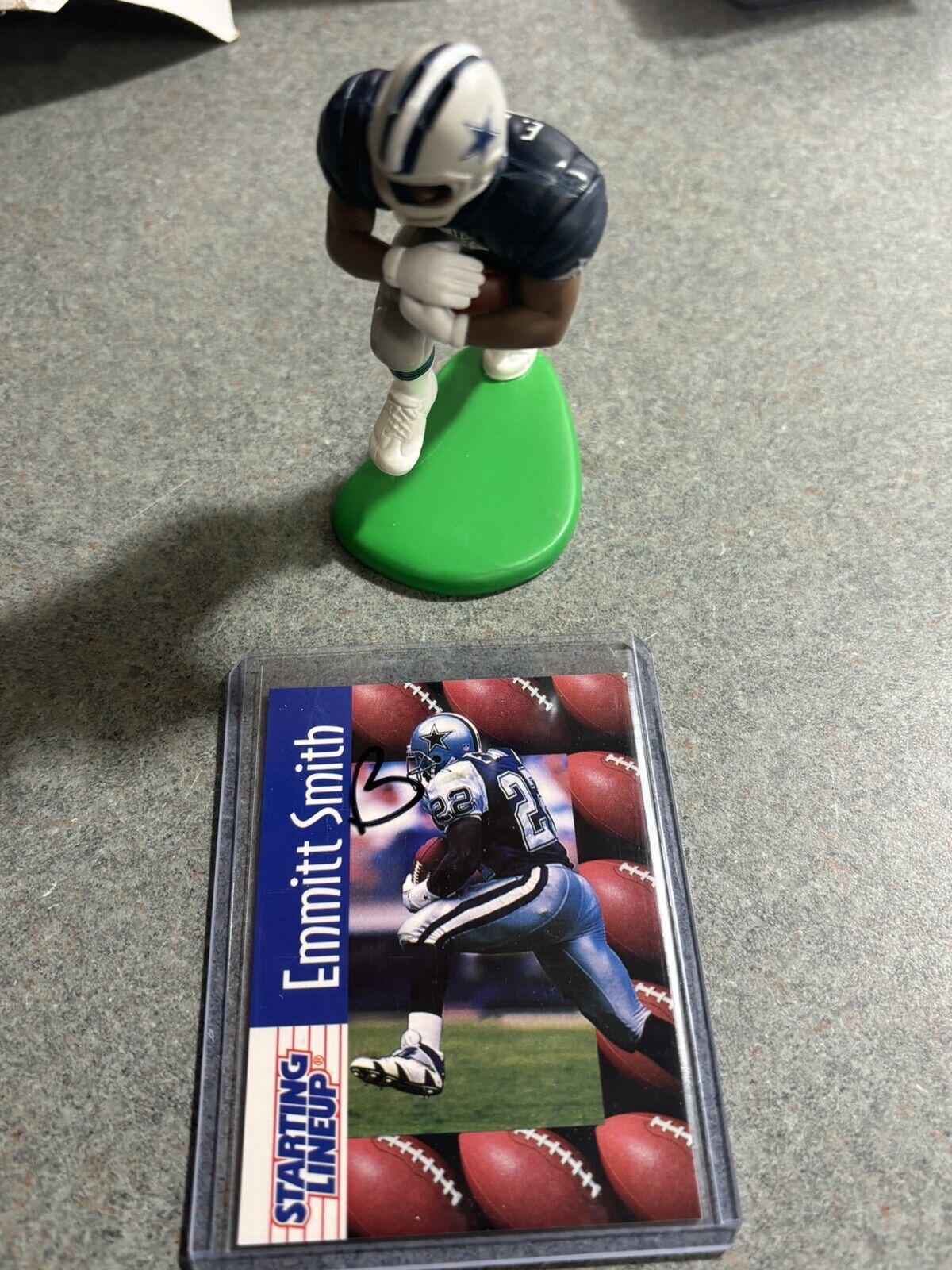 1997 Kenner Starting Lineup EMMITT SMITH OPEN FIGURE WITH CARD