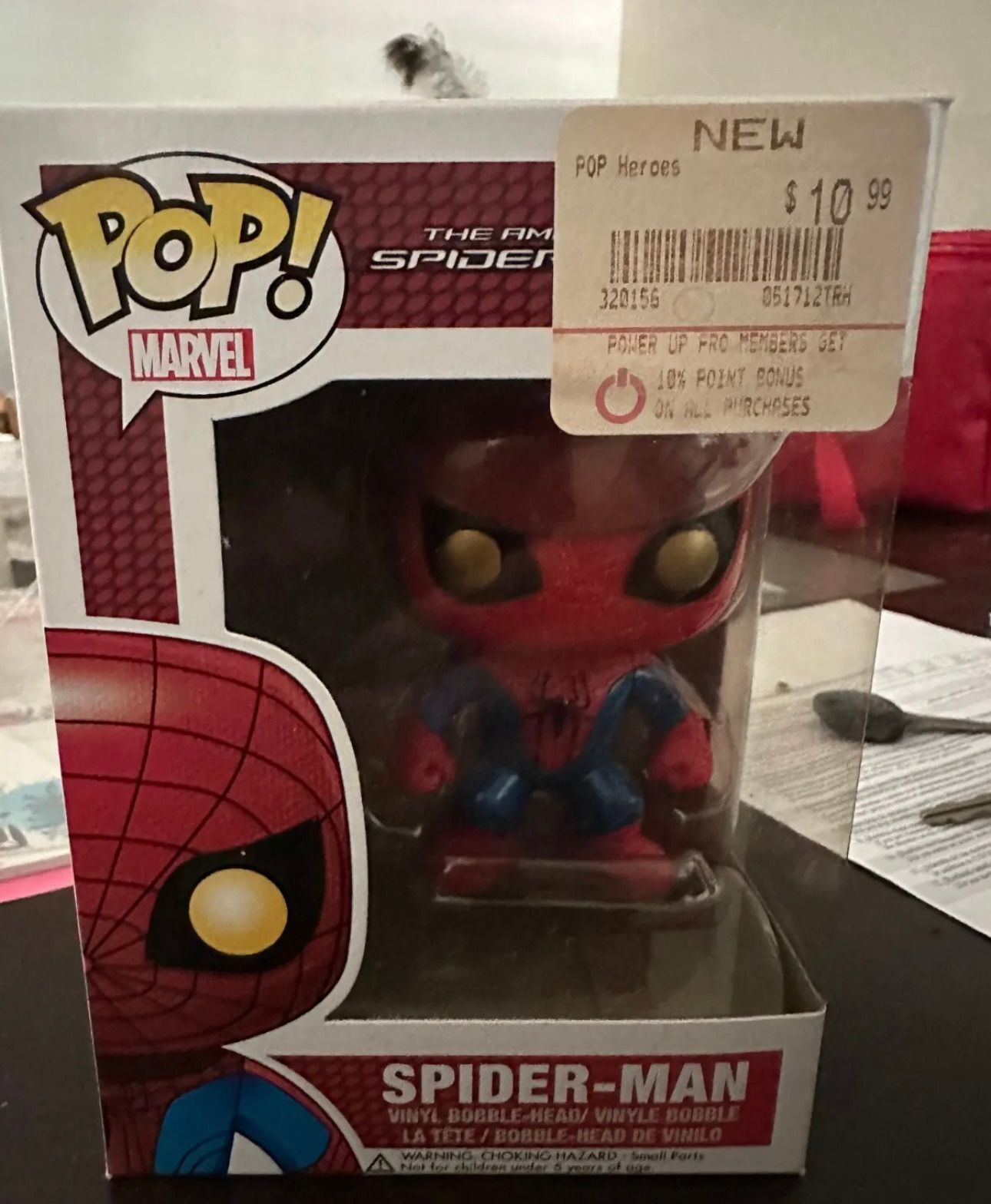 The Amazing Spiderman #15 Funko Pop (Andrew Garfield) with pop protector