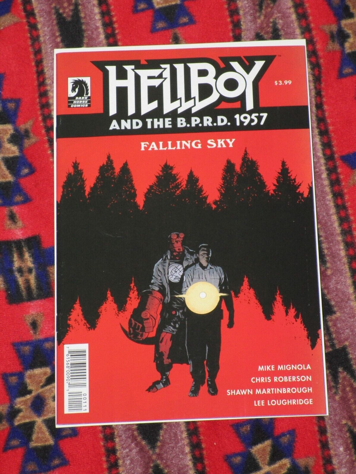 Hellboy and the B.P.R.D. 1957: Fallen Sky August 2022 (Mignola and Roberson)