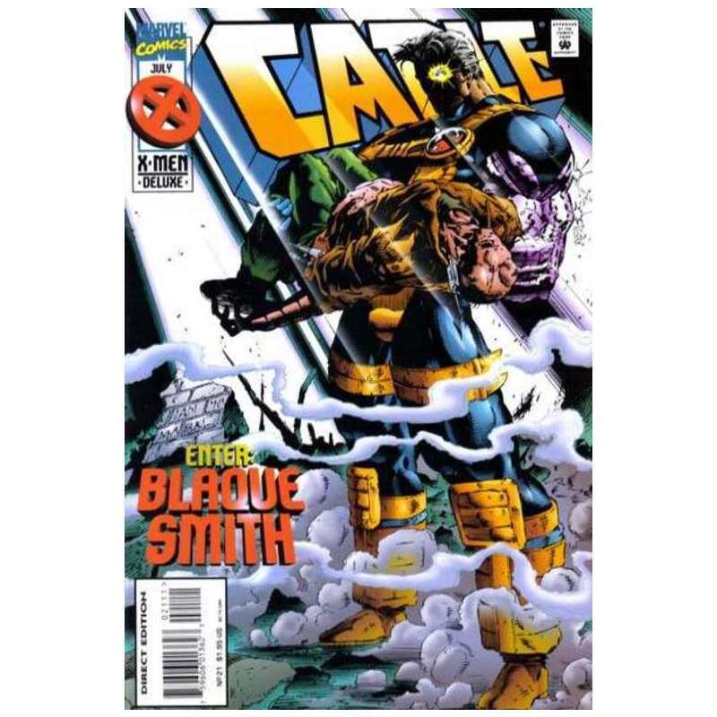 Cable #21 Deluxe  - 1993 series Marvel comics VF+ Full description below [g.