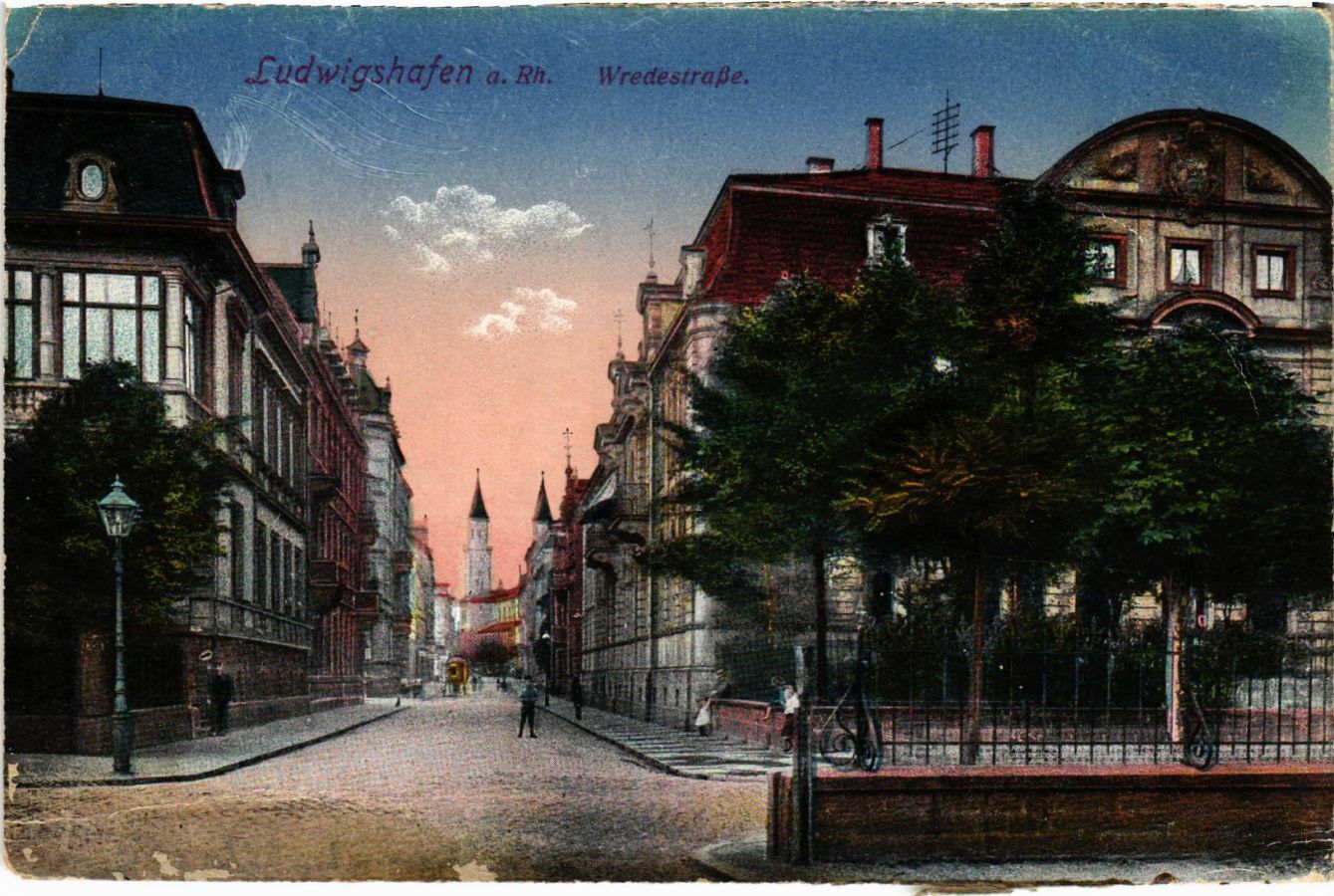 CPA AK Ludwigshafen- Wredestrasse GERMANY (1023934)