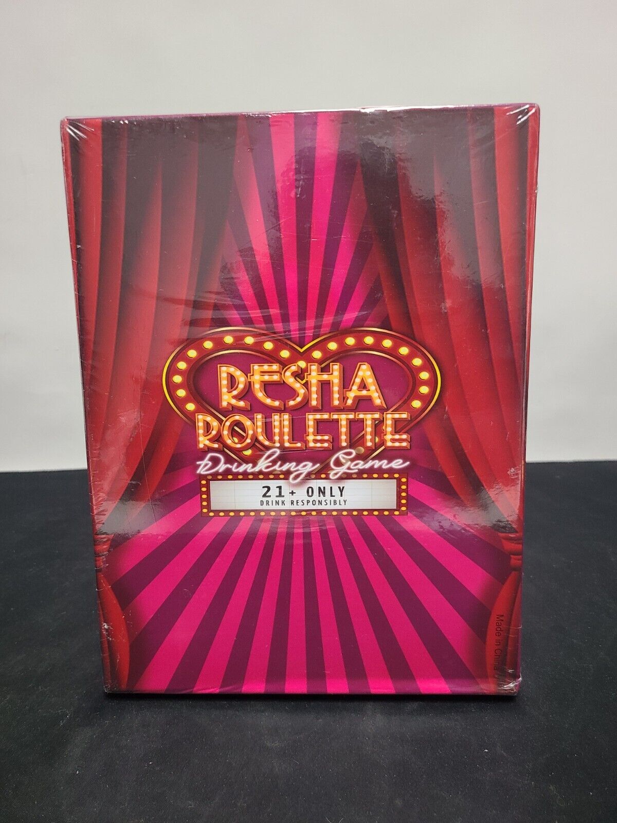 Resha Roulette - A Drinking Card Game for Parties and More New Sealed