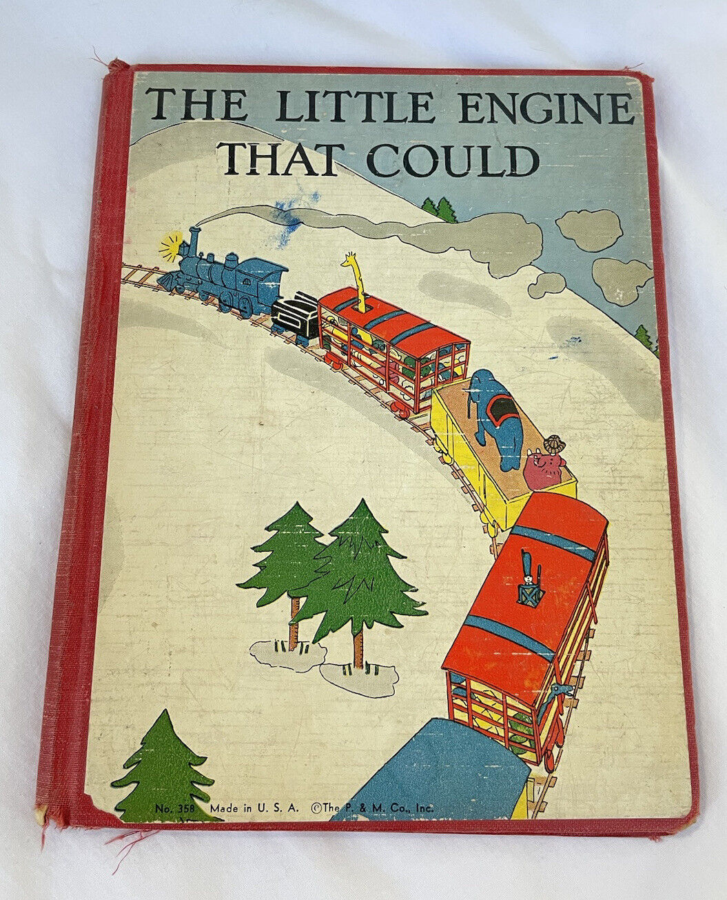Antique The Little Engine That Could Vintage Book - Watty Piper (1930)