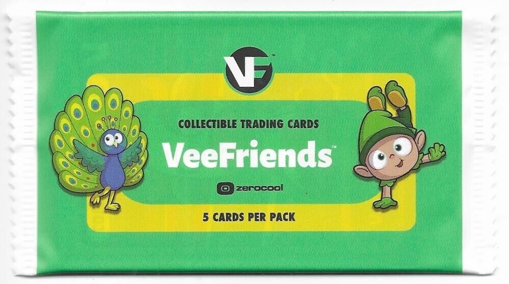 Veefriends Wizard Collectible Trading 5 Cards Packs National 2023 Zerocool NSCC