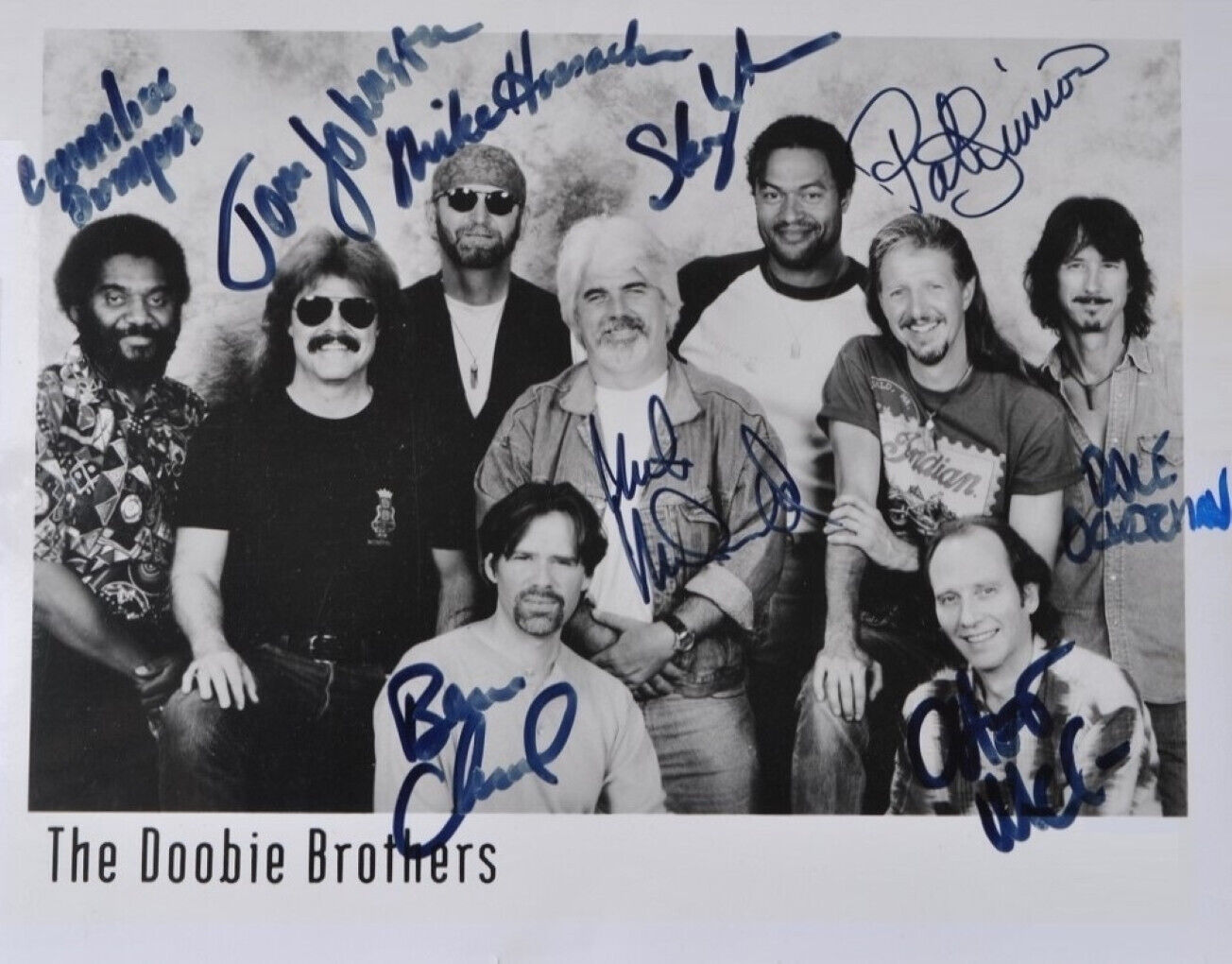 The Doobie Brothers 8.5x11 Signed Photo Reprint