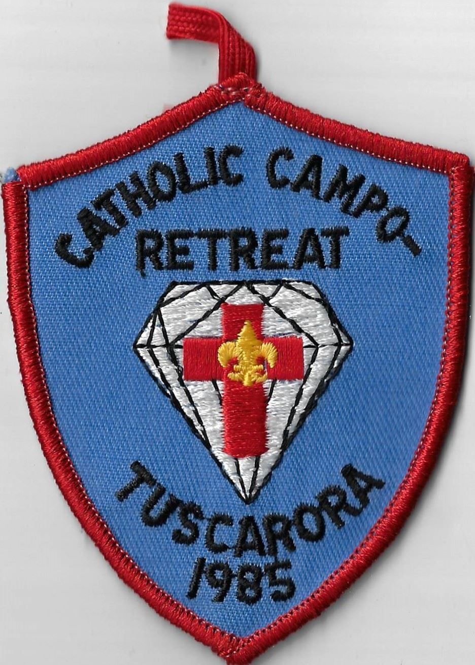 1985 Catholic Campo-Retreat Tuscarora RED Bdr. [MX-12622]