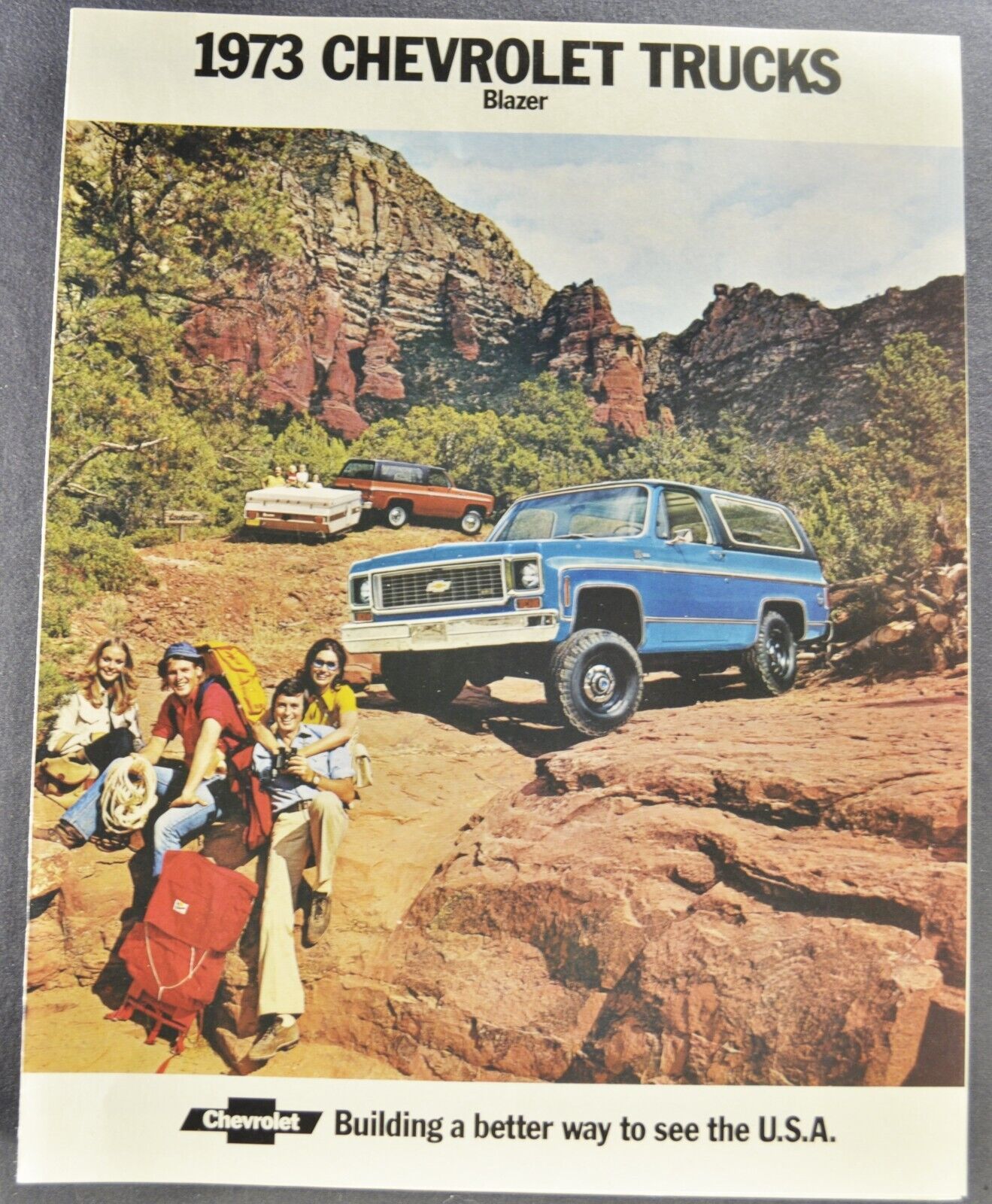 1973 Chevrolet Blazer Truck Brochure K/5 Excellent Original 73 Not a Reprint