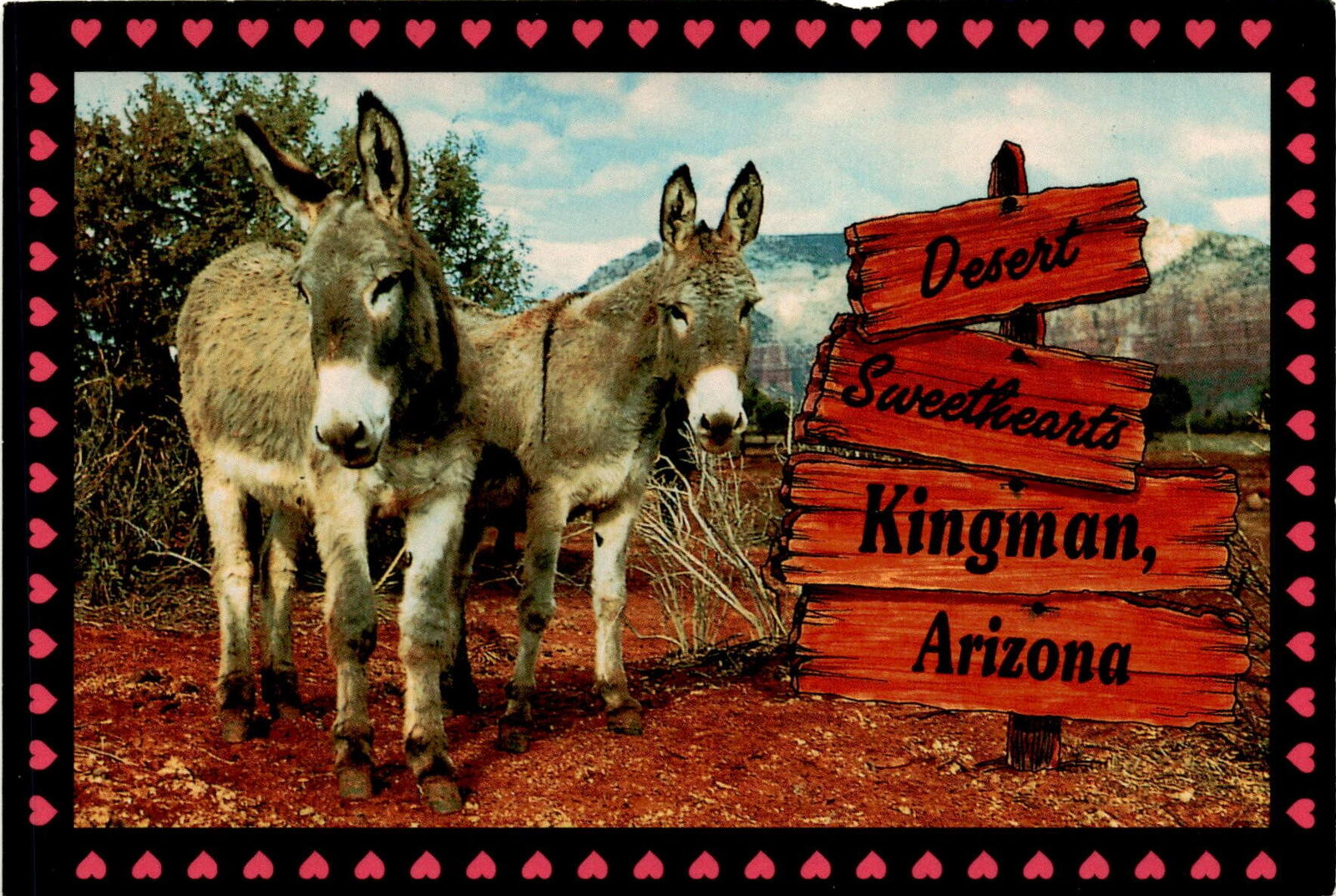 Kingman Arizona Mohave County Grand Canyon Route 66 SmithSouthwestern postcard