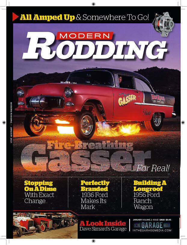 Modern Rodding Magazine Fire-Breathing Gassers Issue #4 January 2021 - New