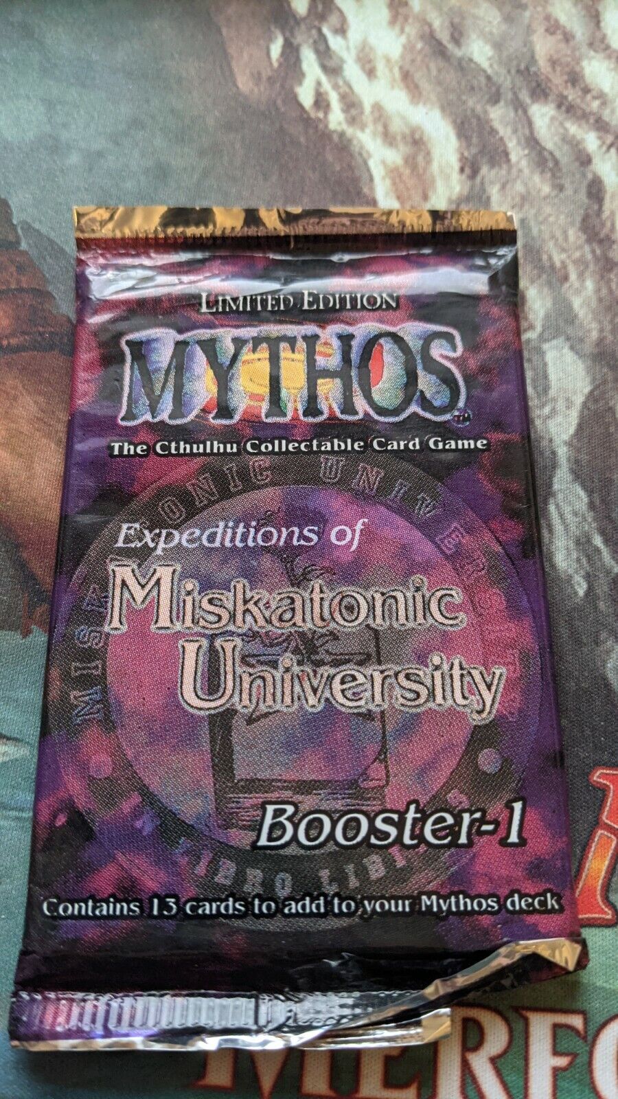 Mythos the Cthulhu Card Game Miskantonic Booster New Sealted #RichterGeil