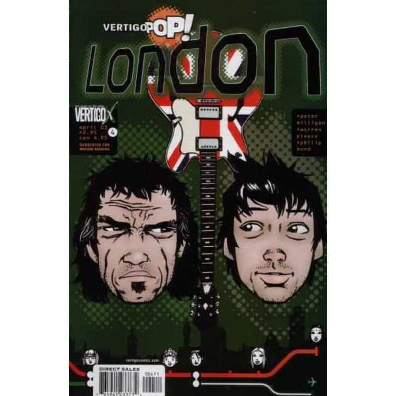 Vertigo Pop London #4 in Near Mint condition. DC comics [a;