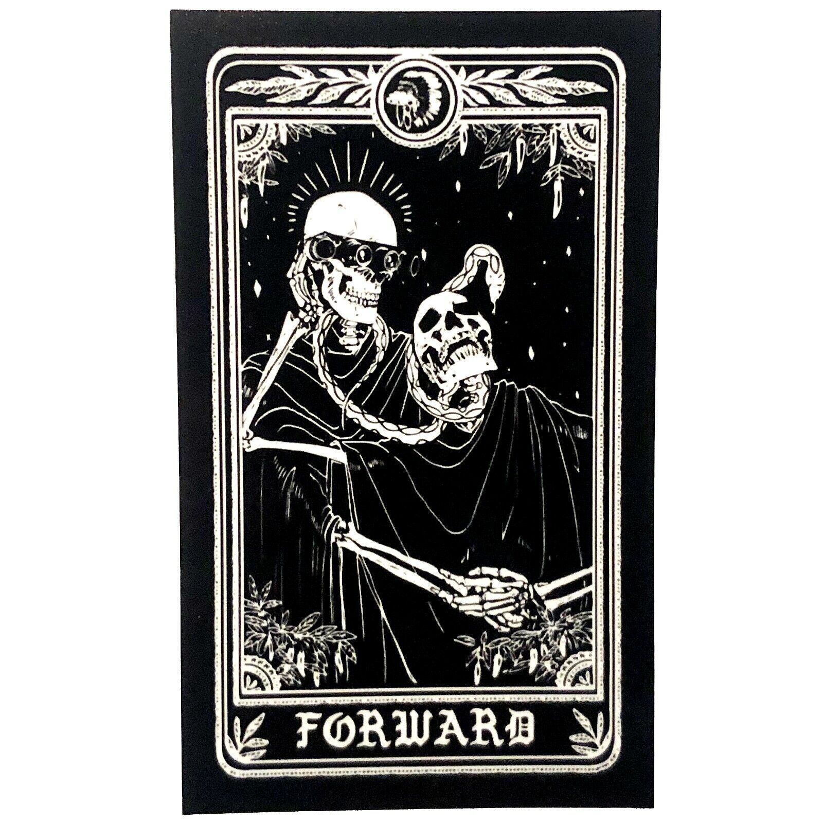 Forward Observations Group Pano Death Tarot Card Sticker Superior Defense GBRS