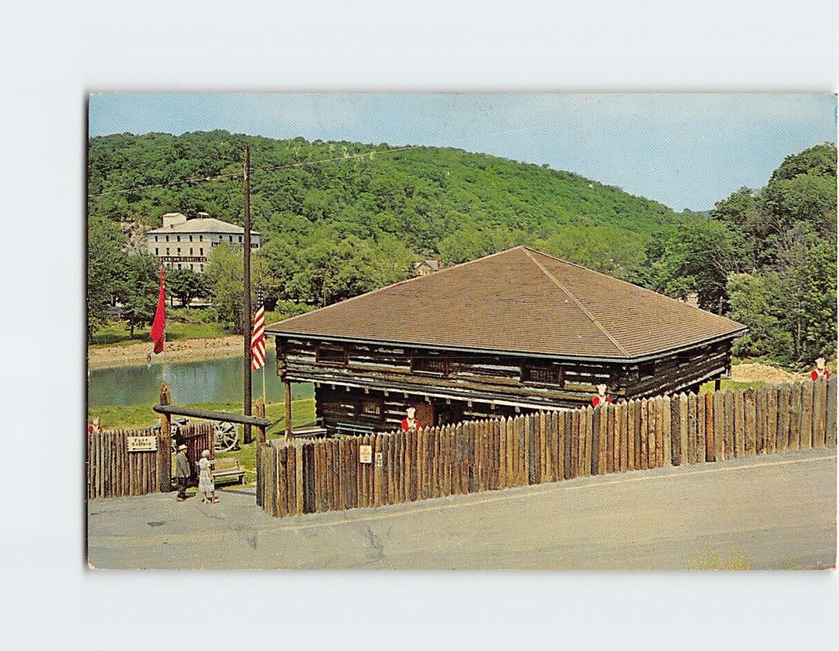 Postcard Fort Bedford Bedford Pennsylvania USA