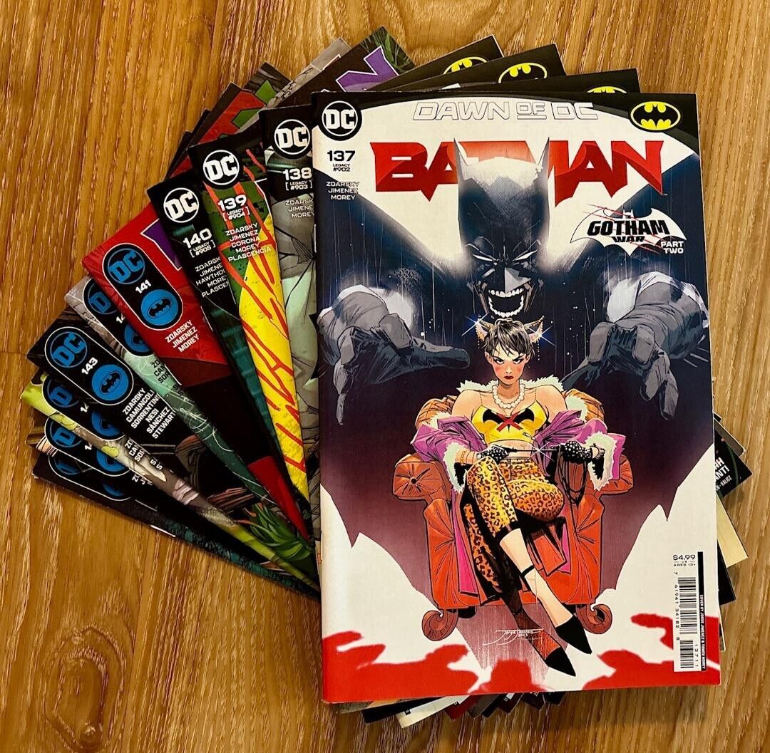 Lot (10) BATMAN #137-146 Includes JOKER YEAR ONE #142, 143, 144 DC Comics