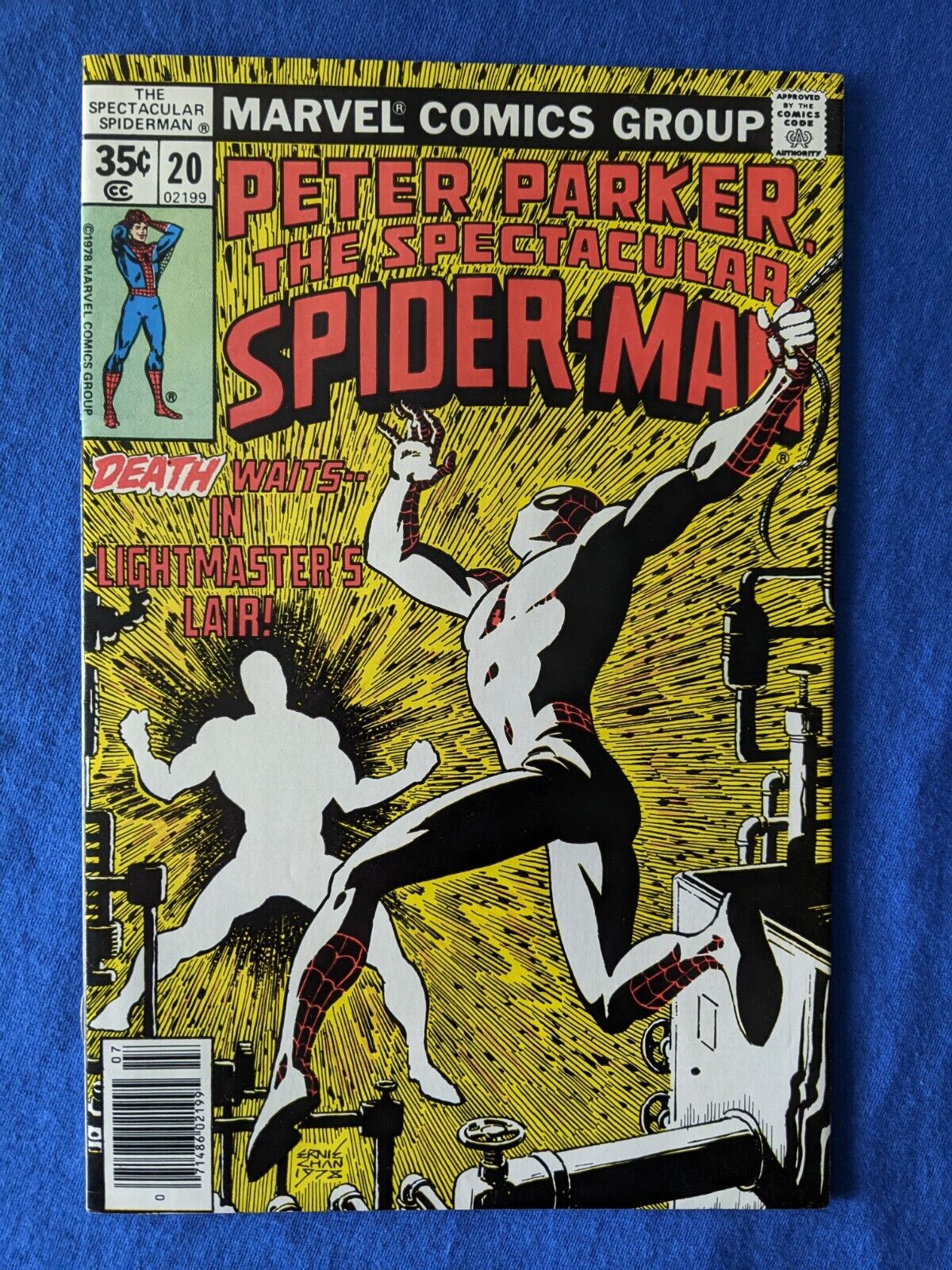 SPECTACULAR SPIDER-MAN #20 (1978) Marvel bronze classic original owner nice copy