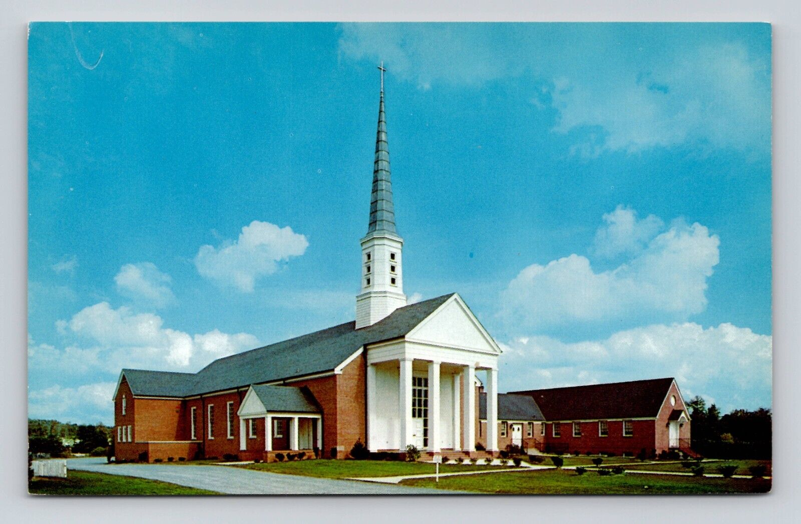 Postcard Ager Road Methodist Church West Hyattsville Maryland
