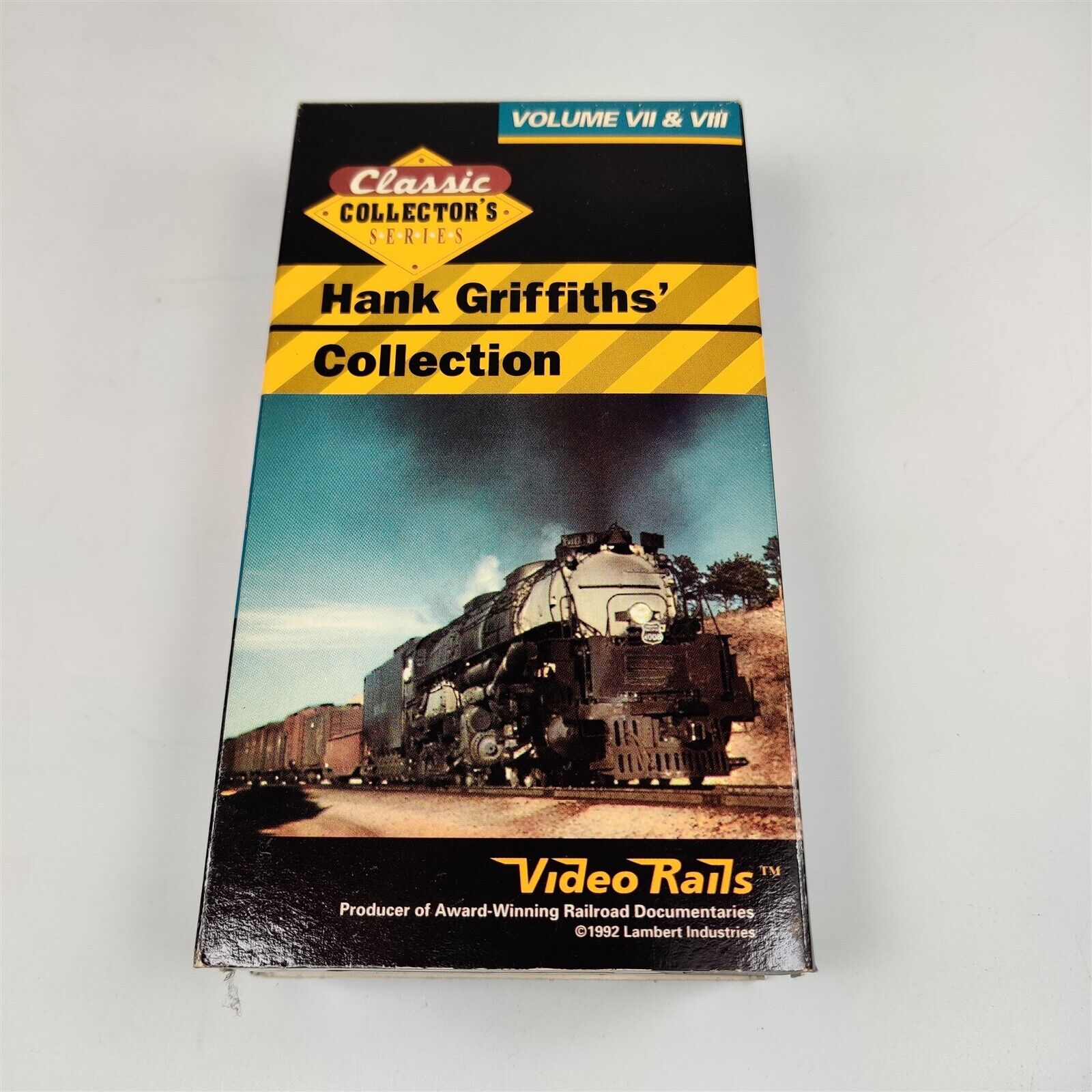 ✅ Video Rails Hank Griffiths\' Collection Vol VII & VIII VHS Trains Railroad 1992