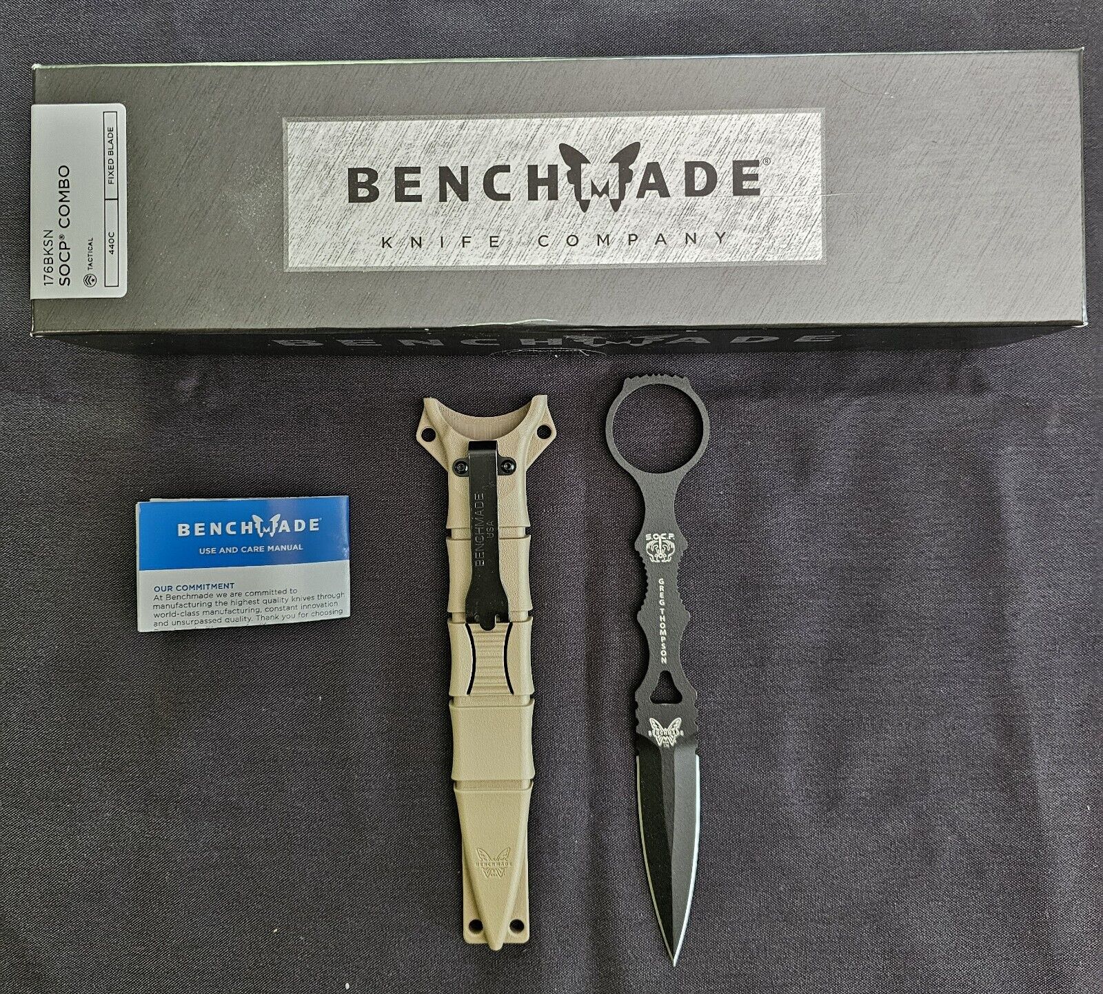 Benchmade 176BK SOCP Dagger
