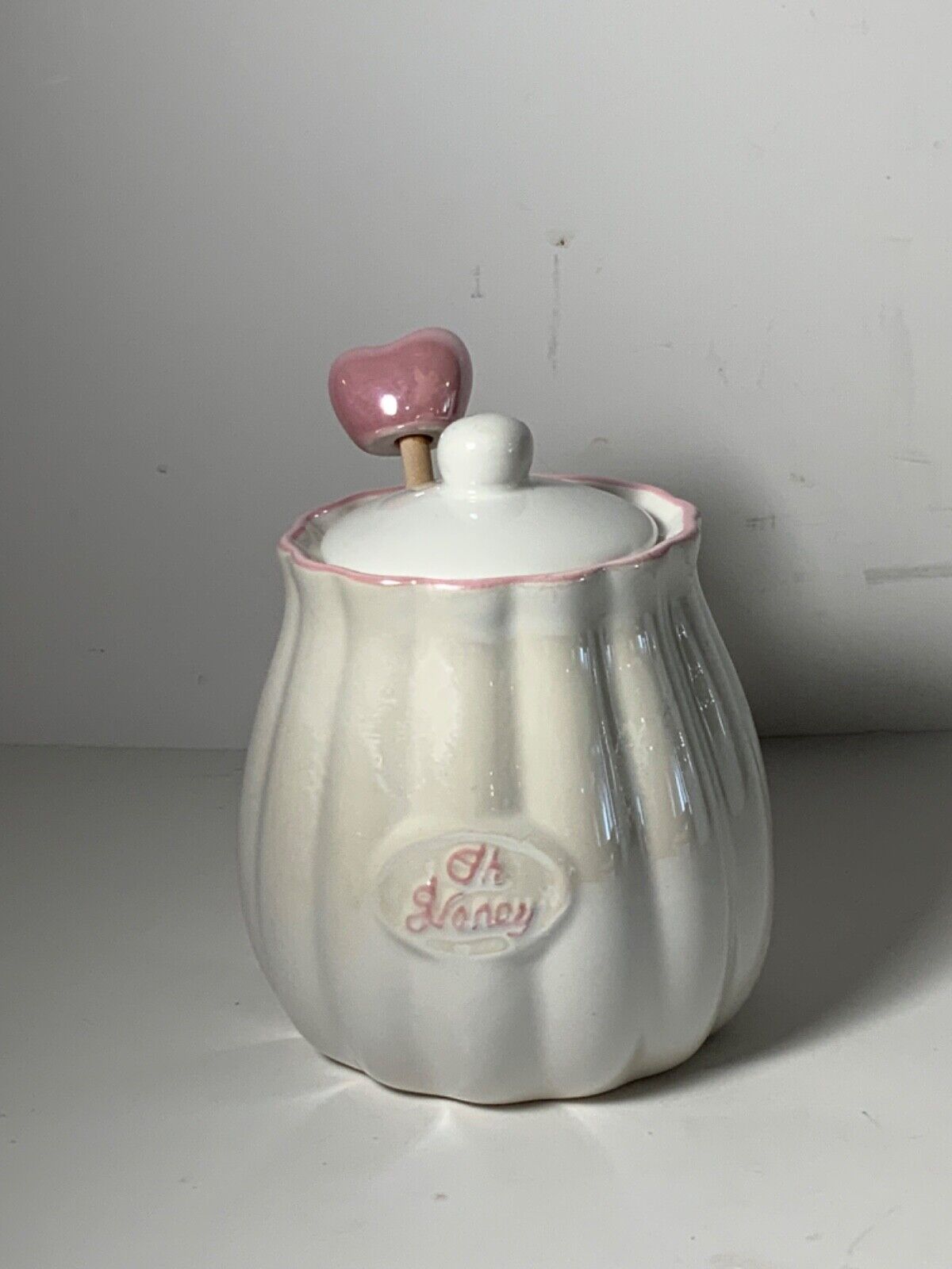 Target Iridescent Ceramic Honey Pot 4 in.