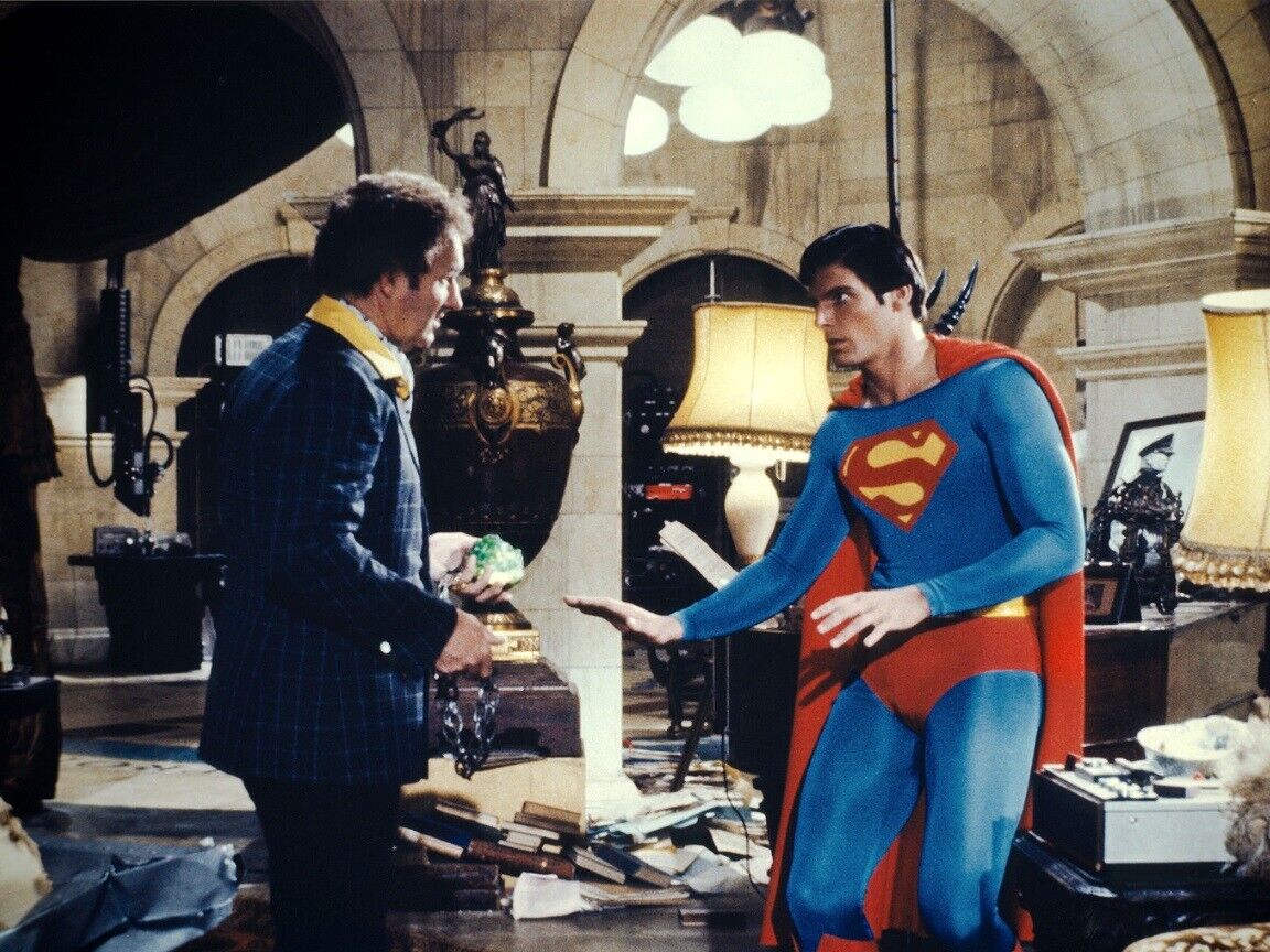 Gene Hackman & Christopher Reeve as Superman & Lex Picture Photo 8\