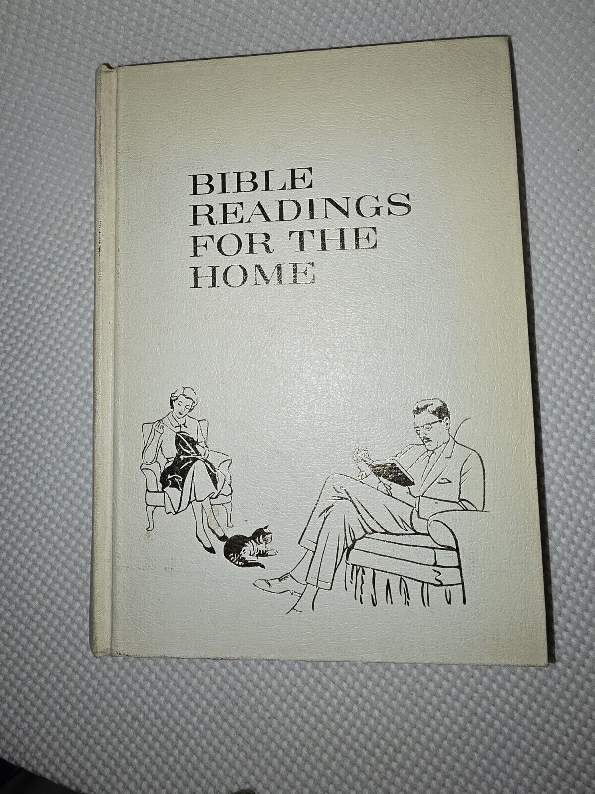 1962 Vintage Bible Readings for the Home  Edition HB Illustrated in Color