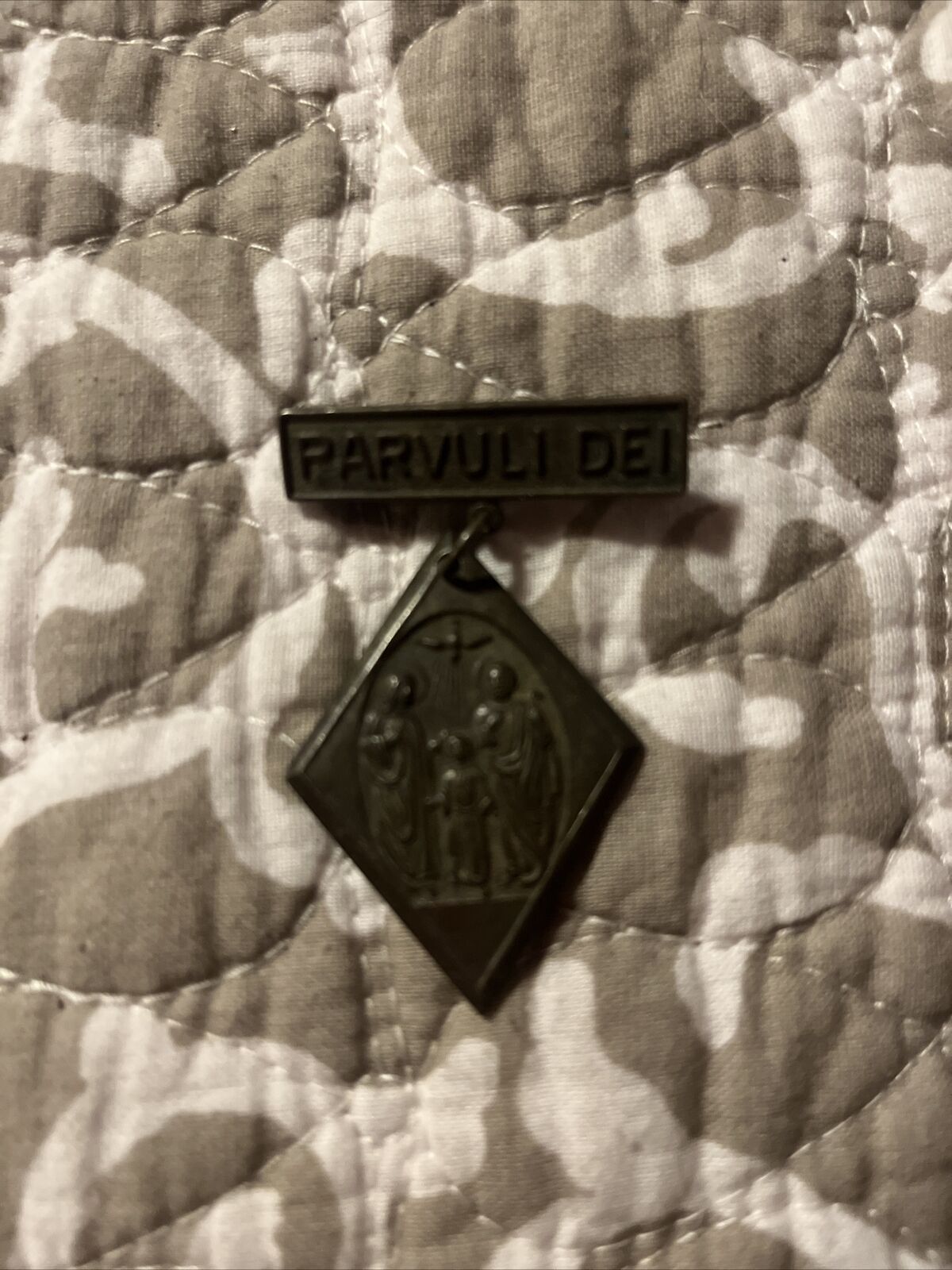 Religious Medallion Parvuli DRI  1950’s Boyscouts Of America Award