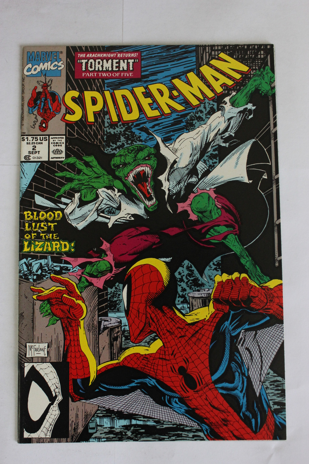 Spider-Man #2 (1990) Spider-Man NM