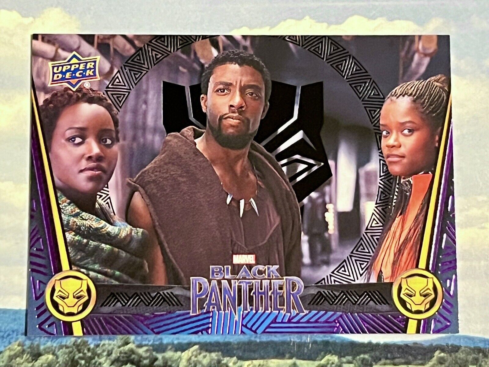 2018 Upper Deck Marvel Black Panther Black 61/149 Reunited #77 n2o