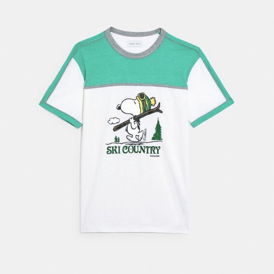 Rare Coach Peanuts Snoopy T-Shirt