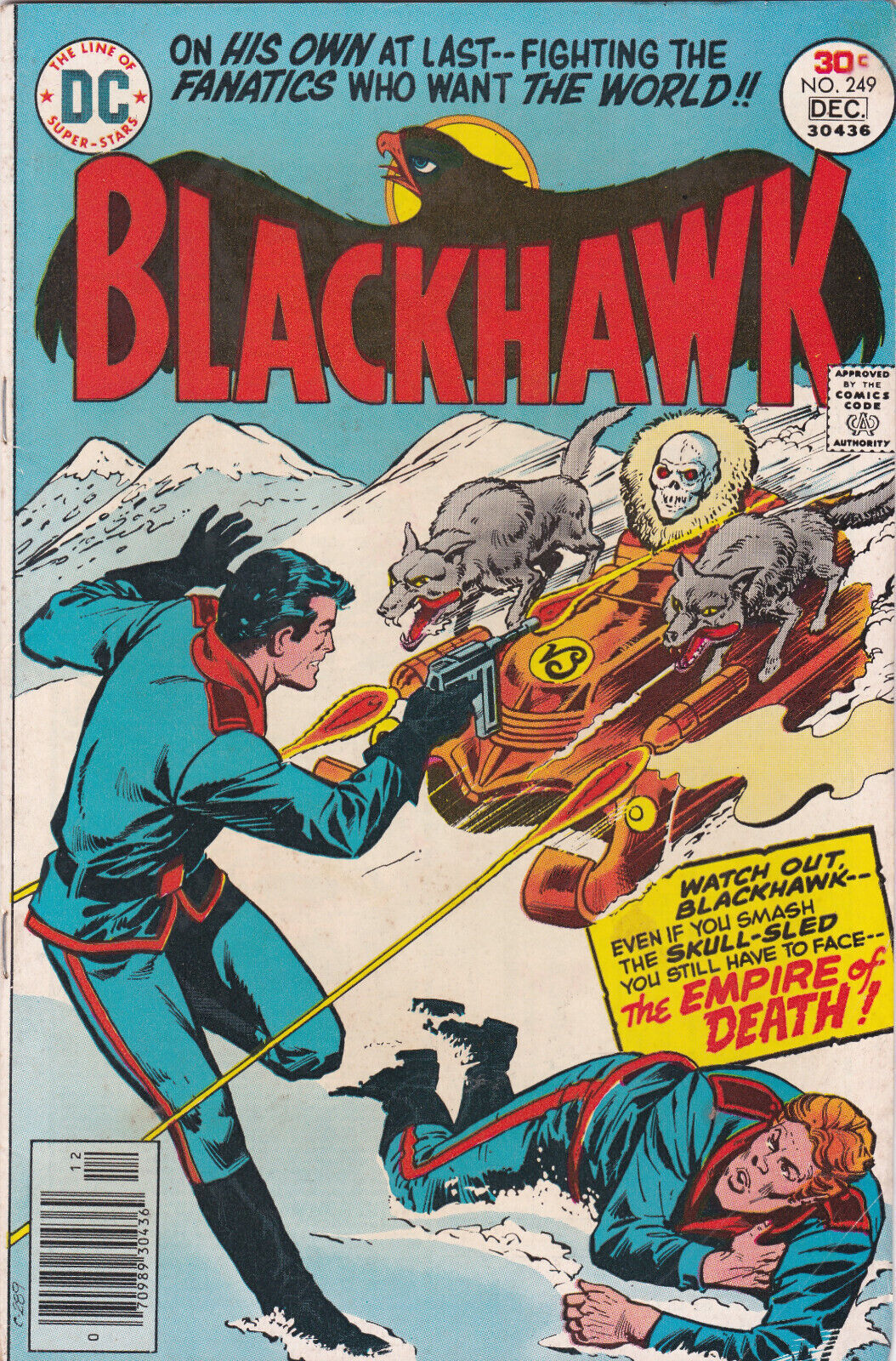 BLACKHAWK#249 FN/VF 1976 DC BRONZE AGE COMICS