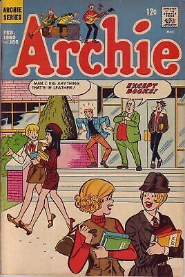 Archie #188 VG; Archie | low grade - February 1969 Leather Fashion Cover - we co