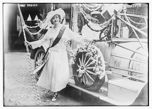 Gaby Deslys,1881-1920,dancer,singer,actress,Marie Elise Gabrielle Claire 1