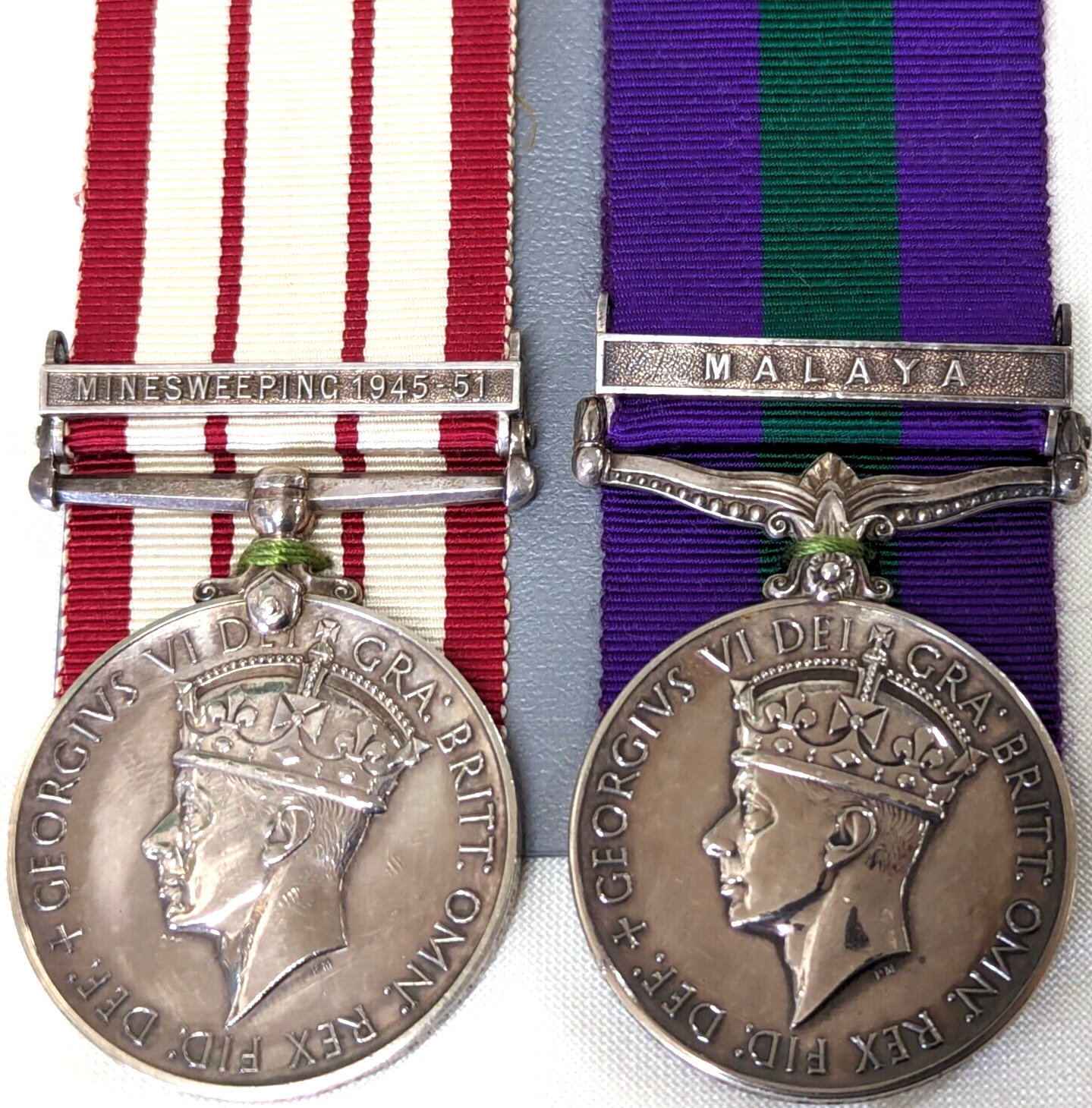 WW2 Royal Navy & Air Force medals Minesweeping 1945 – 51 S Wagstaff