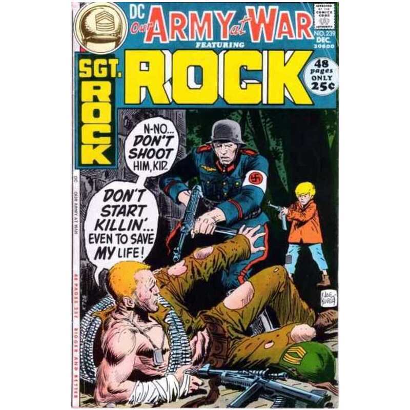 Our Army at War (1952 series) #239 in Very Fine minus condition. DC comics [s;